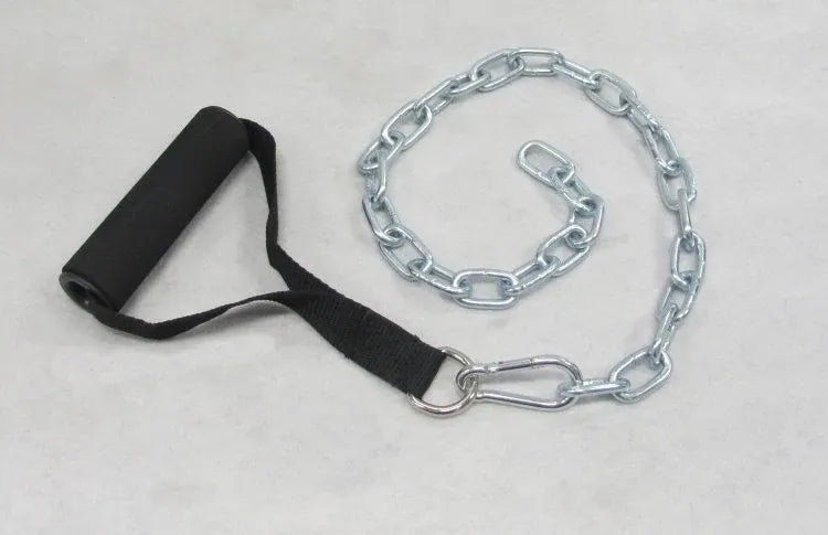 Single Stirrup Handle with Foam Grip + Snap Link with Chain