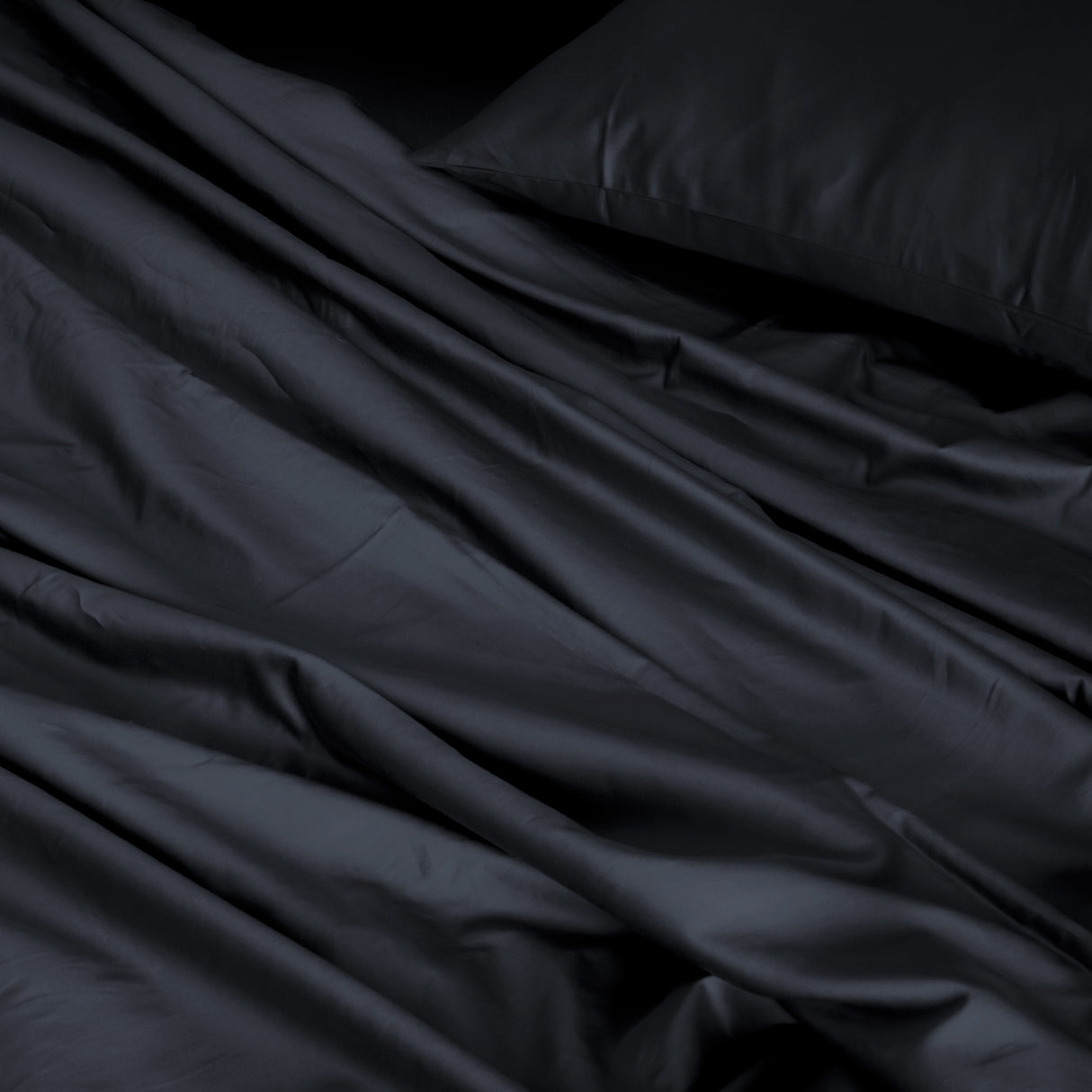 Royal Comfort 1000TC Hotel Grade Bamboo Cotton Sheets Pillowcases Set Ultrasoft - King - Charcoal