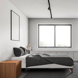 Milano Decor Sorrento Metal Wood Bed Frame Mattress Base Platform Modern Black - Single - Black