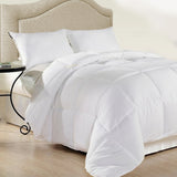 Royal Comfort 500GSM Plush Duck Feather Down Quilt Ultra Warm Soft - All Seasons - King - White