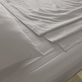 Royal Comfort 1000TC Hotel Grade Bamboo Cotton Sheets Pillowcases Set Ultrasoft - Queen - Dove