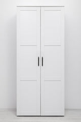 STOCKHOLM UNIVERSAL STORAGE CUPBOARD - HAMPTONS - HEX BLACK HANDLE