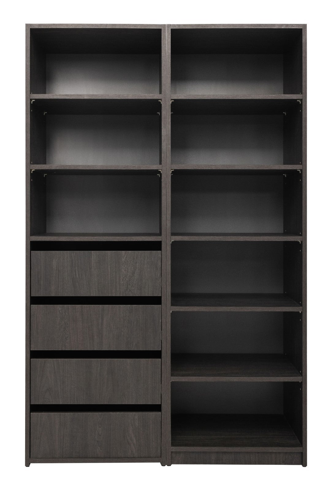 GENEVA SIX SHELF BUILD IN WARDROBE - NORDIC ASH