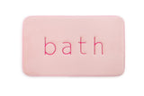 Extra Thick Memory Foam & Super Comfort Bath Rug Mat for Bathroom (60 x 40 cm, Pink)