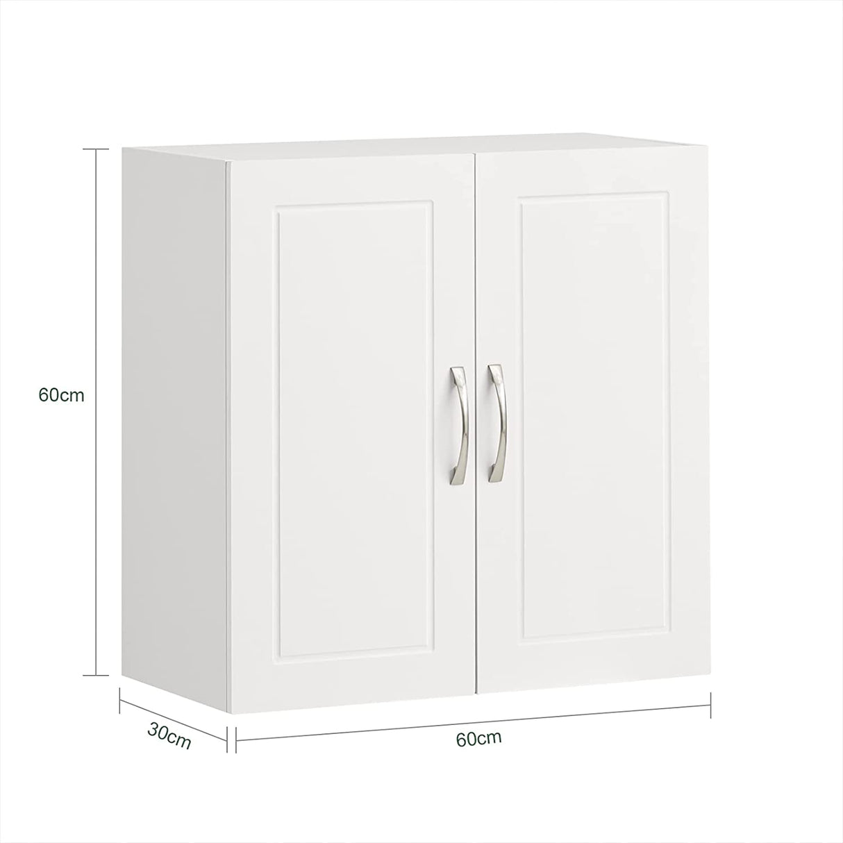 Wall Cabinets Storage, White