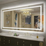 LED Bathroom Mirror 700x900mm Anti-Fog Shatterproof