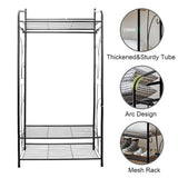 Extra Large Iron Clothes Rack Garment Hanging Stand