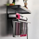 Black Space Aluminum Wall Mount Holder for Dyson Airwrap