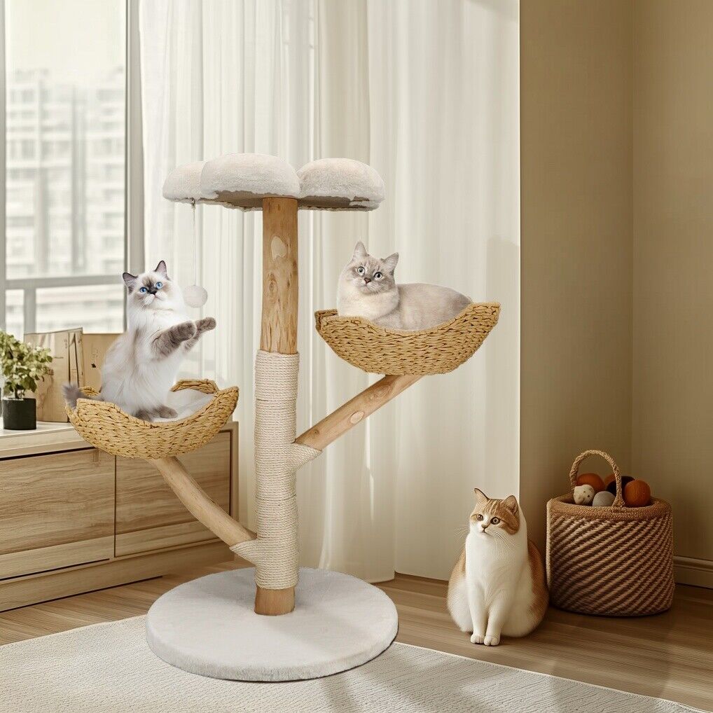 3 Tier Cat Tree Activity Centre Scratcher Post Climber