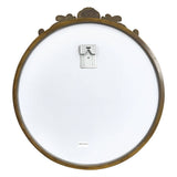Baroque Antique Round Mirror 70x74.5 cm