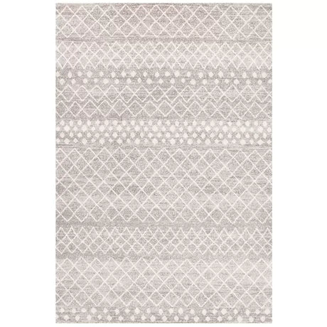 Oasis Silver Rug 330 x 240cm - Bohemian Style, Polypropylene Material