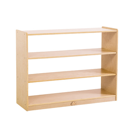 Jooyes 3 Shelf Wooden Storage Cabinet Open Back H76cm