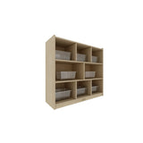 Jooyes 8 Cubby Cabinet Kids Bookshelf Organiser Storage - H91cm