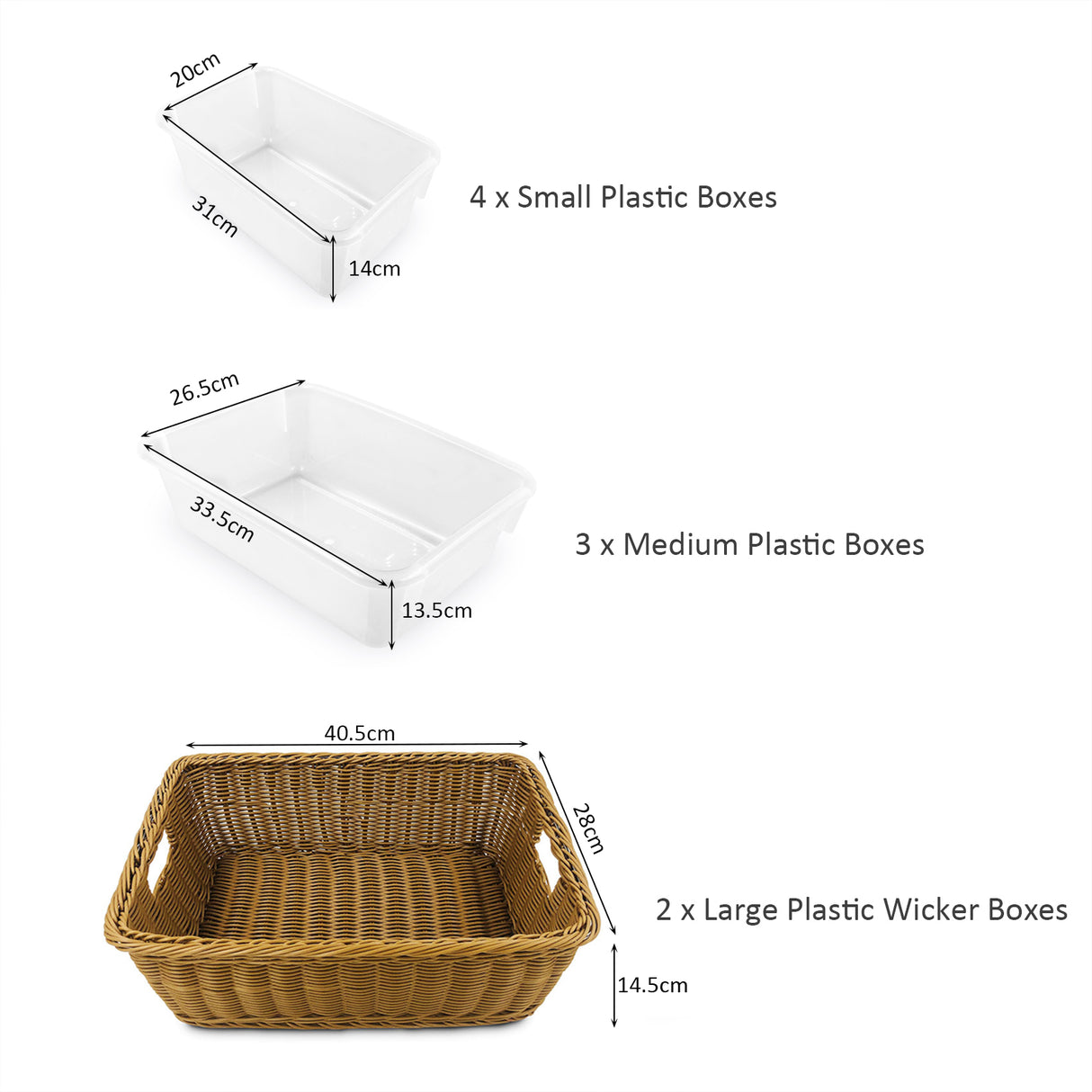 Jooyes STEAM Trolley 3-in-1 Mobile Shelf Cabinet With 9 Storage Boxes