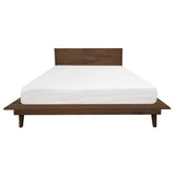 Gatsby Platform Queen Bed (Walnut)