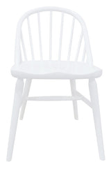 Vera Solid Oak Dining Chair - Set of 2 (White)