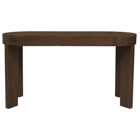 Brentwood 2 Drawer Oval Desk (Walnut)