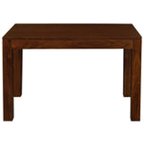 Amsterdam Solid Mahogany Timber Dining Table 120 x 70 cm (Mahogany)