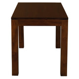 Amsterdam Solid Mahogany Timber Dining Table 120 x 70 cm (Mahogany)
