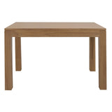 Amsterdam Solid Mindi Timber Dining Table 120 x 70 cm (Natural)