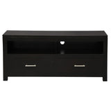 Paris 2 Drawer Entertainment Unit (Chocolate)