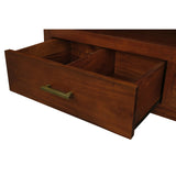 Paris 2 Drawer Entertainment Unit (Mahogany)