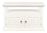 Tasmania 2 Door TV Stand (White)