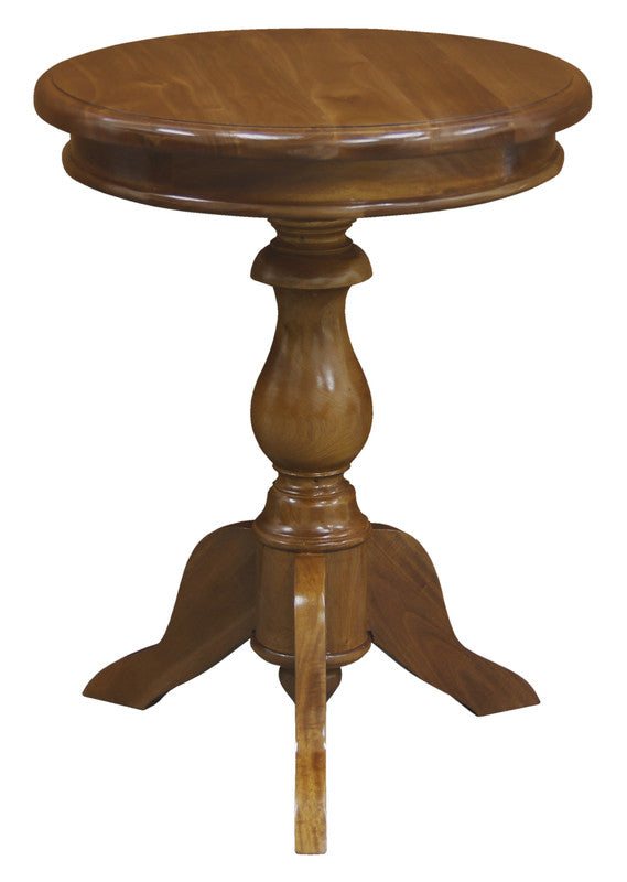 Milano Round Wine Table (Light Pecan)