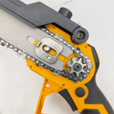 NEW 36V 8" Mini Cordless Electric Chainsaw 2XBattery  Wood Cutter Rechargeable