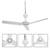 12V Ceiling Fan Portable Solar Power 3 Blade 0.7AMP Caravan Camping Outdoor