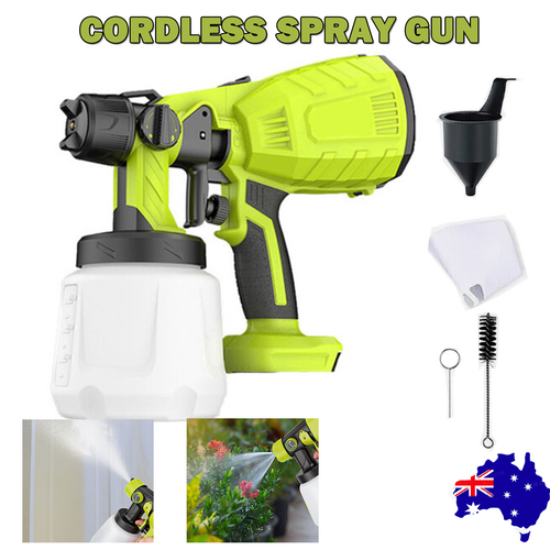 Cordless High Pressure Airless Spray Gun Paint Sprayer For Makita 21V Battery