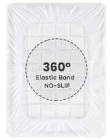 5CM Bedding Luxury Pillowtop Mattress Topper Mat Pad Antibacterial and dust mite-resistant Double:138*188cm