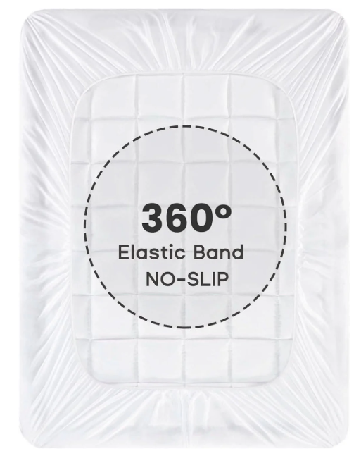 5CM Bedding Luxury Pillowtop Mattress Topper Mat Pad Antibacterial and dust mite-resistant Single:92*188