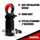 X-BULL Winch Recovery Kit Recovery tracks /Snatch Strap Off Road 4WD