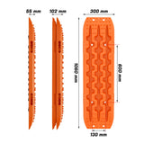 X-BULL Winch Recovery Kit with Recovery Tracks Boards Gen 3.0 Mounting Pins Snatch Strap Off Road 4WD