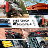 X-BULL Winch Recovery Kit with Recovery Tracks Boards Gen 3.0 Mounting Pins Snatch Strap Off Road 4WD