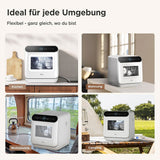 Midea 3rd Generation  Bench Top Mini Dishwasher