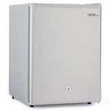 GECKO 70L Portable Bar Fridge and Freezer 12V/24V for Camping, Caravans, Silver