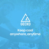 GECKO 95L Portable Upright Fridge Freezer Camping Caravans Bar Fridges Refrigerator 12V/24V/240V