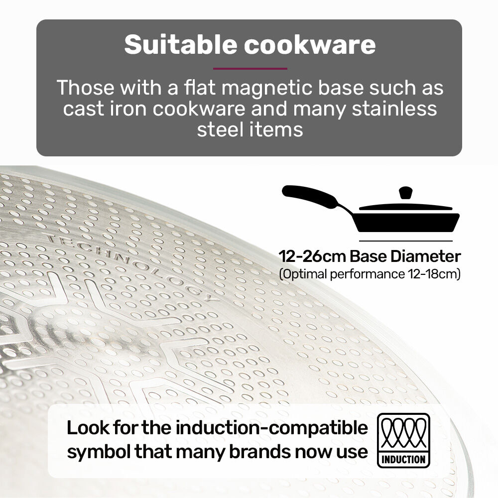 EUROCHEF Induction Benchtop Cooktop, 2000W, 9 Heat Levels, Fast Electric Portable Cooker, Touch Controls