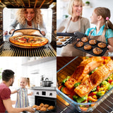 EuroChef 80L Oven Fan Forced Wall Built in Electric Stainless Steel