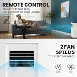 CARSON 2.05kW Portable Air Conditioner, with Fan & Dehumidifier Mode, Remote Control, 24hr Timer, Sleep Mode