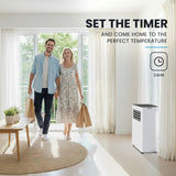 CARSON 2.05kW Portable Air Conditioner, with Fan & Dehumidifier Mode, Remote Control, 24hr Timer, Sleep Mode