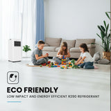 CARSON 2.05kW Portable Air Conditioner, with Fan & Dehumidifier Mode, Remote Control, 24hr Timer, Sleep Mode