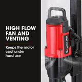 BAUMR-AG 3200W 280mm Concrete Core Drill with Stand Rig