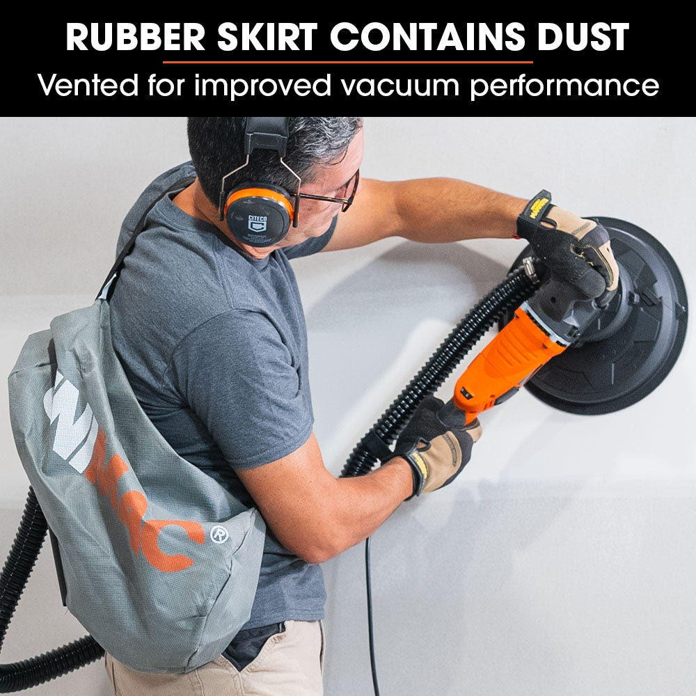 UNIMAC 1800W Drywall Sander Plaster Automatic Wall Gyprock Vacuum System