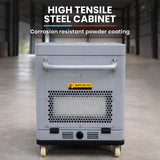 GENPOWER 6.5kW Peak 5kW Rated Diesel Inverter Commercial Generator, Electric Key Start, 2 x 15A, RCD Safety Switch, Wheels, Worksite, Home Backup