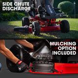 BAUMR-AG 30 Inch 48V Electric Ride On Lawn Mower Brushless Lawnmower 30" - 300RX