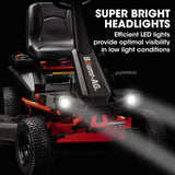 BAUMR-AG 30 Inch 48V Electric Ride On Lawn Mower Brushless Lawnmower 30" - 300RX