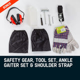 MTM 62CC Long Reach Pole Chainsaw Hedge Trimmer Pruner Chain Saw Cutter Multi Tool